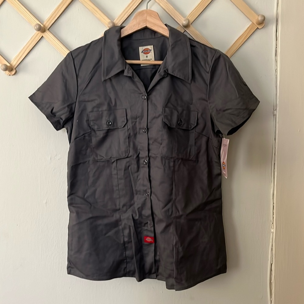 Dickies, Grey, Short Sleeve Original Workshirt